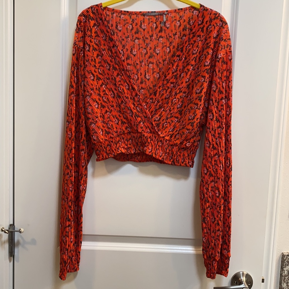 Urban Outfitters Floral Crop Top